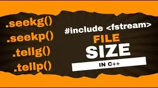 How to find the size of any file in C++