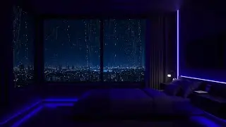 Rain Noise for Sleep and Background Use | Stable Sound for Focus Work Study and Long Nights - Cozy