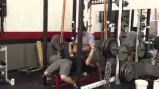 OKC Strength Training | Luke 365+Chains Reverse Band Bench 8/9/12 | Free Fitness Assessment
