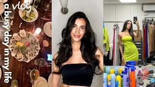 (MODEL VLOG NYC) work, casting from home + agency dinner
