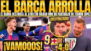 &iexcl;PALIZA! Bar&ccedil;a 4-0 Athletic y Nico Rodr&iacute;guez HUNDIDO en el Chiringuito