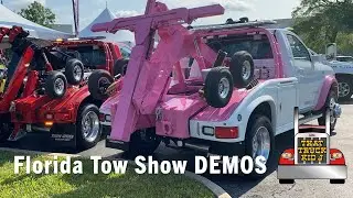 Florida Tow Show Truck Exhibit Demonstrations