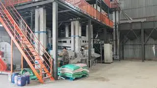 Corn and wheat seed production line Seed coating Seed sowing！#corn #maize #maizecleaner #corncleaner