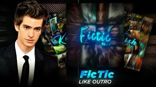 How make @fictic_editz like outro | Outro Tutorial in Alight Motion | Mobile Editing | Krish AM
