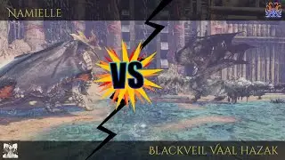 Blackveil Vaal Hazak VS Namielle (FULL FIGHT) - Iceborne Elder Dragon Tournament