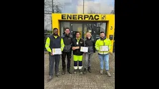 เข้าอบรม EVO Hydraulic Electric Pumps, Synchronous Lifting Systems ที่ Enerpac, Hengilo, Netherlands
