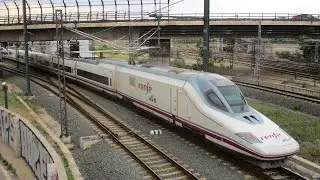 TRENES en VALENCIA (ESPAÑA): Renfe, AVE, IRYO & OUIGO