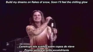 Black Sabbath &ndash; Snowblind LIVE subtitulada en espa&ntilde;ol (Lyrics)