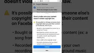 HOW TO REMOVE COPYRIGHT ISSUES IN FACEBOOK