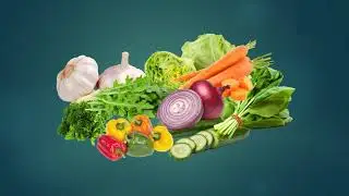 10 vegetable names in Arabic.