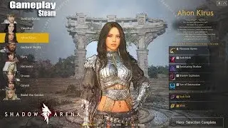 Shadow Arena Global - First Look Steam Beta - All Class Preview vs Ahon Kirus Gameplay