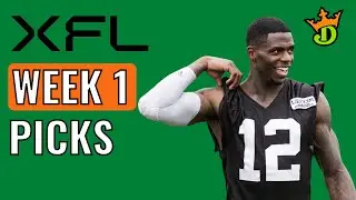 DRAFTKINGS XFL (WEEK 1) | DFS PICKS