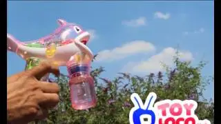 www.toyloco.co.uk 0313B-1 Battery Operated Bubble Gun