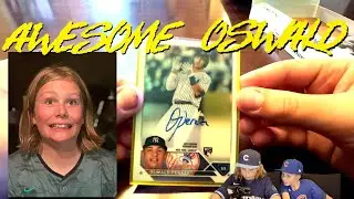AWESOME OSWALD PERAZA AUTO PULL IN TOPPS CHROME! #MyToppsHit