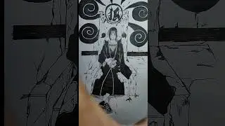 Itachi drawing | Itachi Uchiha sitting on the throne #draw #edit #shorts