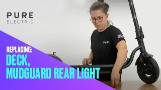 How to replace your deck / mudguard / rear light | Pure Electric (Pure Air 2022)