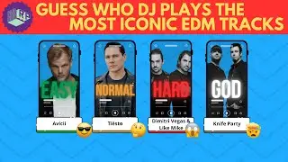 🎧 Can You Guess the DJ Behind These Iconic EDM Tracks? 🎧 40 Questions Quiz (Extended Version)