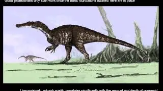 Witton Palaeoartworks Baryonyx rendering