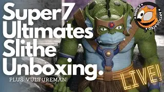 Распаковка Super7 Thundercats Ultimates Slithe и Vultureman.
