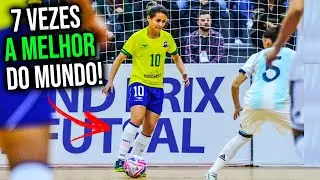 Amandinha Futsal - 7 VEZES a MELHOR do MUNDO, Absurdo o que ela faz na quadra (2021)