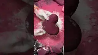 Love Shape Chalk ASMR Crush #shorts #trending #gaming