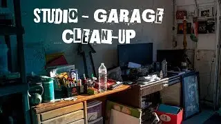 Organize Art Studio - Clean Garage
