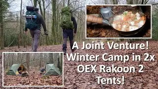 Double Trouble | Twin Tents & Thai Cooking in Winter Woodland