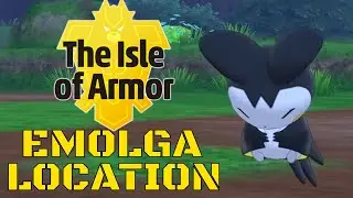 Pokemon Sword And Shield Emolga Location Isle Of Armor Pokemon