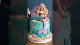 Barbie Turns Mermaid &ndash; The Ultimate Ocean Princess Cake! 💖🧜&zwj;♀️