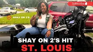 STL Arch| Riding through St Louis on MY Harley Davidson Street Glide 🏍💨| Let's Ride ✨