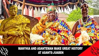 WATCH HOW MANHYIA AND ASANTEMAN MAKE GREAT HISTORY AT ASANTE-JUABEN