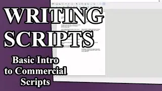 Commercial Script Writing w/ LibreOffice - A Crash Course