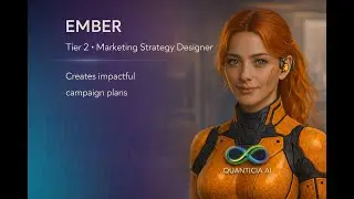 Meet Ember | Marketing Strategy Designer in the QuanticiaAI System