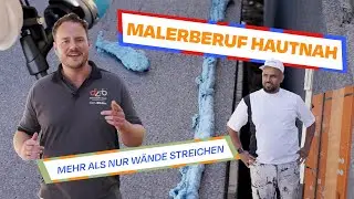 Malerberuf hautnah: Mehr als nur W&auml;nde streichen | Aufbau WDVS