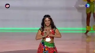 Miss World 2019 | Anushka Shrestha National Custom Round | Tharu Dress | Sakhiye Nach