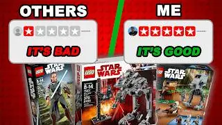 Giving 5-STARS To 1-STAR LEGO Sets