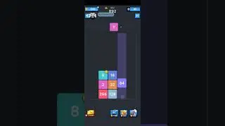Drop Merge : Number Puzzle (ATG) Android, iOS Gameplay #shorts #games #androidgame #puzzle