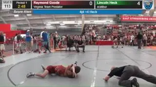 32 Cadet 113 Raymond Goode Virginia Team Predator vs Lincoln Heck xcalibur 406561104