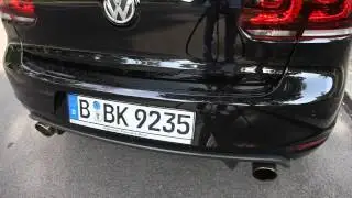 Golf VI GTI Edition 35 Auspuff Ger&auml;usch