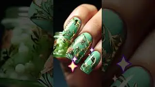 Nail Art Mint Green Elegance Mint Green Classic and chic #MintGreenElegance #nailtrends  #nailart