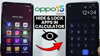 [ColorOS 15] How to Hide Apps in Calculator on Oppo Phone - App Hide Setting