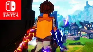 Spellbreak for Nintendo Switch - Gameplay No Commentary - First Squad Battle Royale Match & Victory
