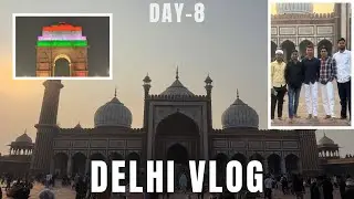 Exploring delhi | India gate jane se mana kiya police walo ne 😣 | Day-8