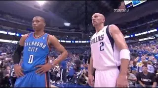 Jason Kidd (Age 38) locks down Russell Westbrook - 2011 NBA WCF