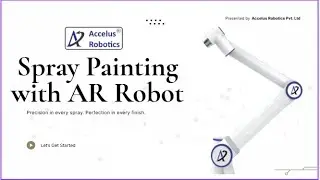 Spray Application with Accelus Robot | Automation