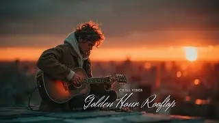Golden Hour Rooftop Guitar Views Chill Vibes 2025