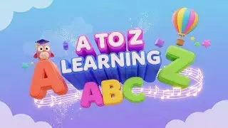 A to Z Train Alphabet Dance Learning Kids 🚂🔤💃 | ABC Song for Children | Fun Alphabet Learning