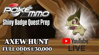Shiny hunting Axew - FULL ODDS 1/30,000 | PokeMMO