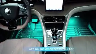 Honalia USB 3-Button Car Interior LED Lights | Installation Tutorial #howto