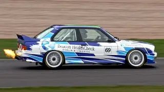 Donington Park Touring Car Action - Pure Sound - TCR UK, RS500, Group A E30 M3...